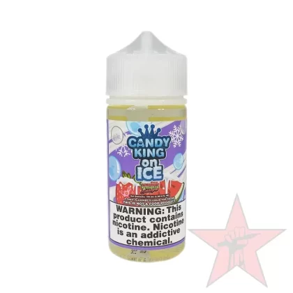 Candy King on Ice – Strawberry Watermelon Bubblegum on Ice – 100mL - Nicotine (mg)#3>6