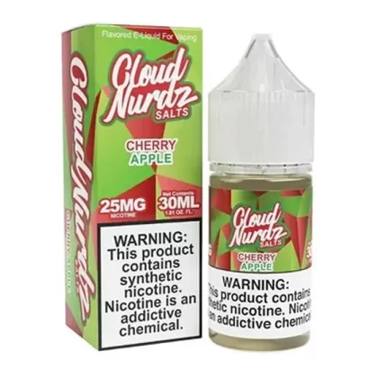 Cherry Apple Nicotine Salt by Cloud Nurdz - Size#30ml~Nicotine#25MG>50MG