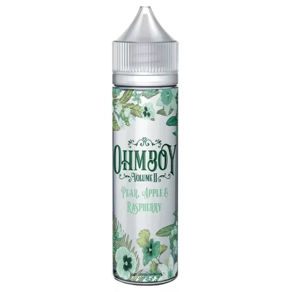 PEAR APPLE & RASPBERRY E-LIQUID SHORTFILL BY OHM BOY VOLUME 2 50ML & 100ML