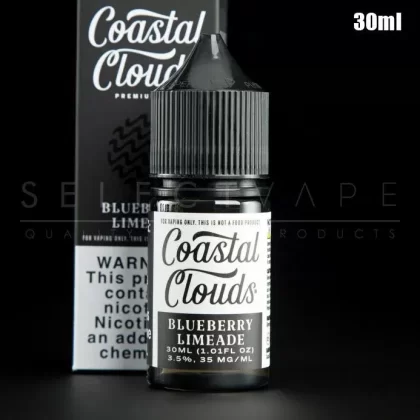 Coastal Clouds – Blueberry Limeade Nic Salt 30ml