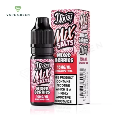 Mixed Berries Nic Salt E-Liquid by Doozy Mix Salts - Eliquidsupply