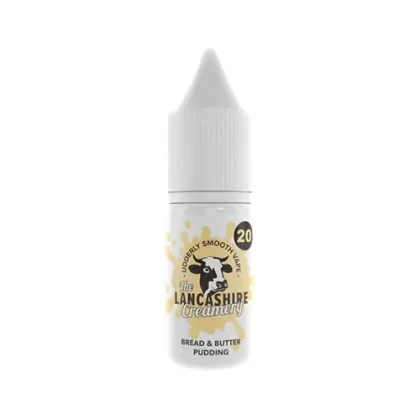 The Lancashire Creamery Bread & Butter Pudding Nic Salt - 20mg