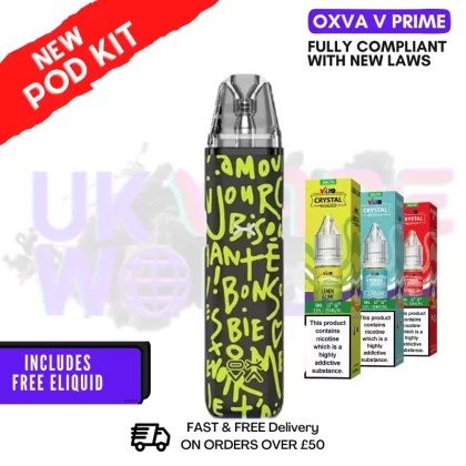 Oxva Xlim GO GRAFFITI BLACK Pod Kit
