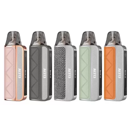 Eleaf iCita Pod System Kit 1600mAh 40W - Color#Silver Orange>Rose Gold Pink>Silver Green>Gunmetal Gray>Silver Linen