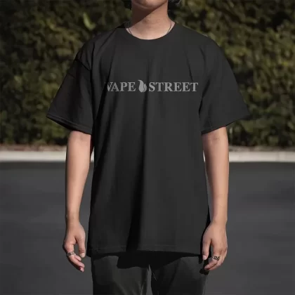 Vape Street Black Grey VSOP T-Shirt