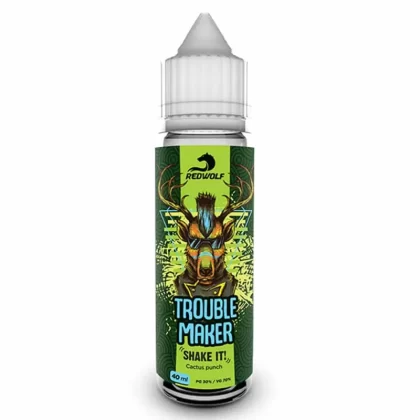 Red Wolf Troublemaker 40ml – vape juice utan nikotin - Redwolf / No / 40ml / 30/70