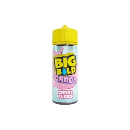 Candy Wonderland 0 mg Big Bold E-Liquid 100 ml (70VG/30PG) - Geschmack#Zuckerwatte>Minz bonbons (6A091C)
