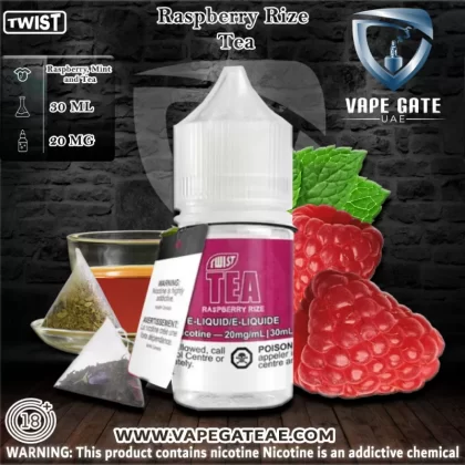 Raspberry Rize 30ml Salt by Twist Tea PGVG - 20 mg / 30 ml