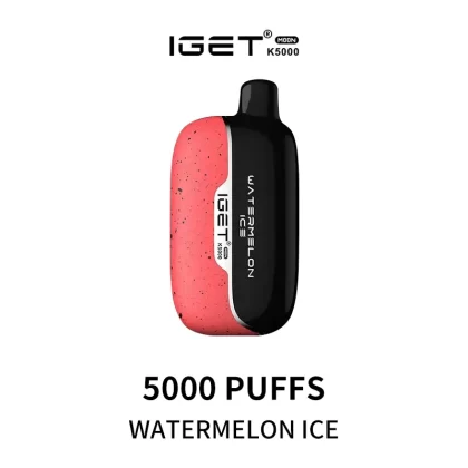 IGET Moon K5000 Puffs – Watermelon Ice - Ozvapeone (DB8631)