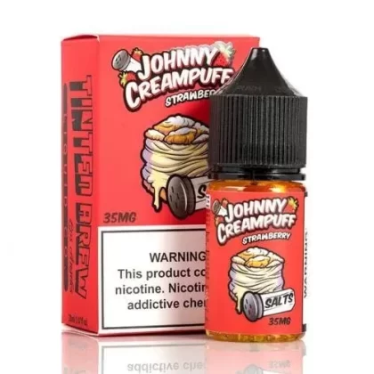 Buy Johnny Cream Puff Strawberry Salt 30ml in Pakistan