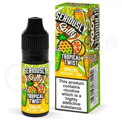 Tropical Twist Nic Salt E-Liquid by Seriously Soda - Ecigpremium