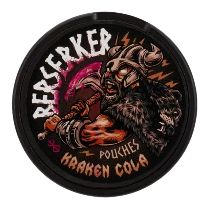 Kraken Kola BERSERKER Caffeine Pouches - Customer Group#Consumer~Size#Single>5 Pack (BC1680)