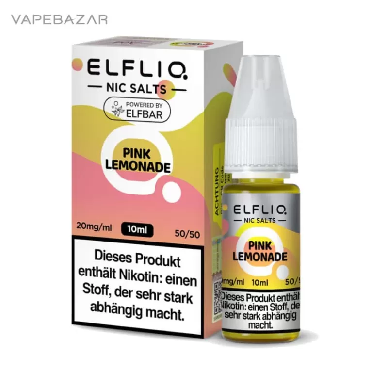 Elfliq Nikotinsalz Liquid 10ml – Pink Lemonade 20mg/ml Nikotin - Image 3