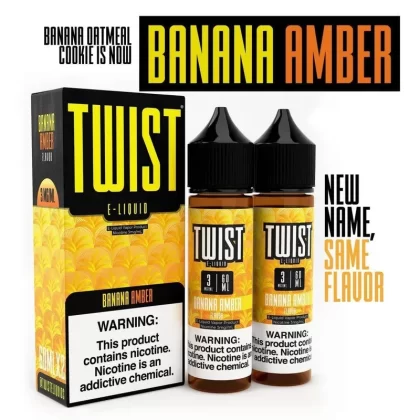Twist E-Liquid | Banana Amber