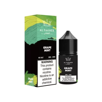 Al Fakher Nic Salt Grape Mint - Vapexotic In