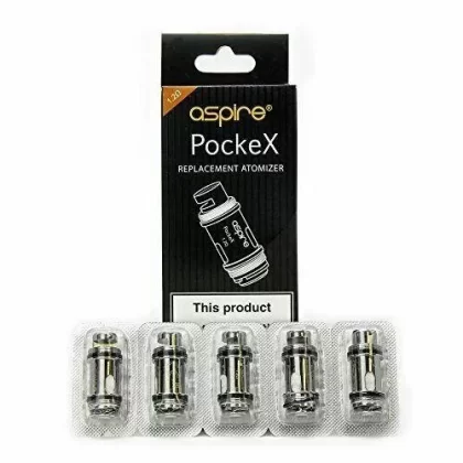 Aspire PockeX 1.2 ohm Clapton Replacement Coils Pack of 5