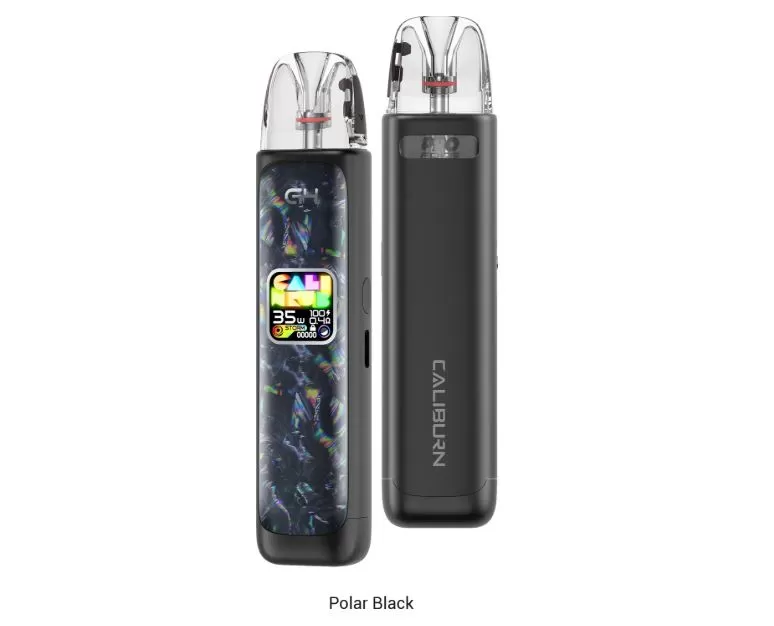 Caliburn G4 35W Pod System Kit 1300mAh - Gunmetal Grey - Image 3