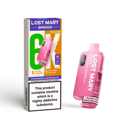 Lost Mary BM6000 Prefilled Pod Kit Strawberry Watermelon