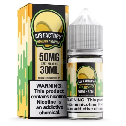 Air Factory Salt Hawaiian Pineapple eJuice - Vape Product; Vape Product (8BAEF8)