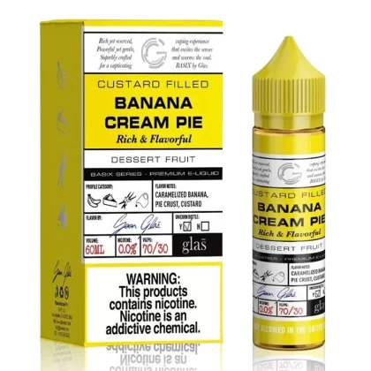 Banana Cream Pie By Glas Basix 50ml Shortfill
