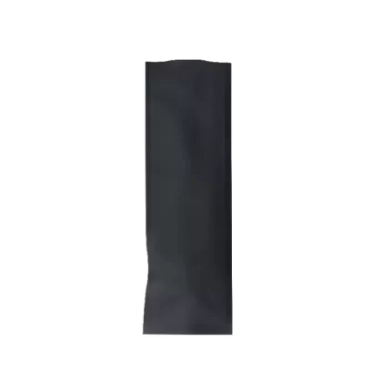Bag King Single Use Heat Seal Mylar Bag | Pack of 100 - Choose Color#Matte Black>Matte White>Matte Black / Clear~Choose Price Tier#Single Unit (Less Than Box Qty)>Pack of 100 (Bulk Discount