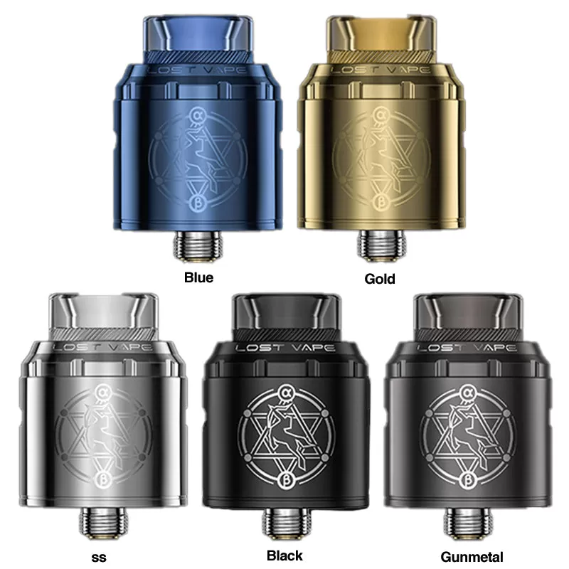 Lost Vape Centaurus Solo RDA Atomizer 1.2ml - Gunmetal - Image 2