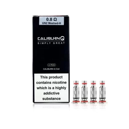 UWELL CALIBURN G COILS 0.8Ω, 4 pack - Vape Store
