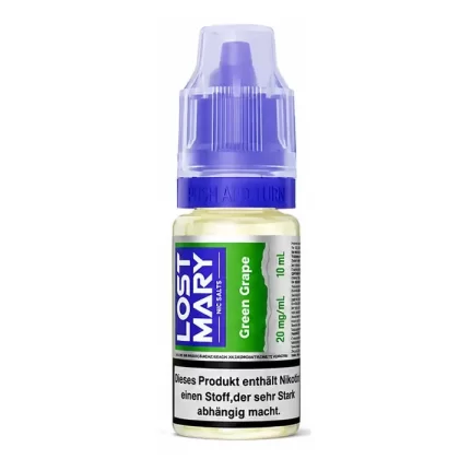 Lost Mary Green Grape Nic Salt E-Liquid - 20mg