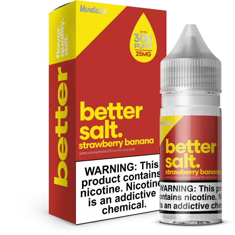 Better Salt - Strawberry Banana - 30ML E-Liquid