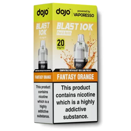 Fantasy Orange Pod & Refill by Dojo Blast 10k - 20 mg/ml