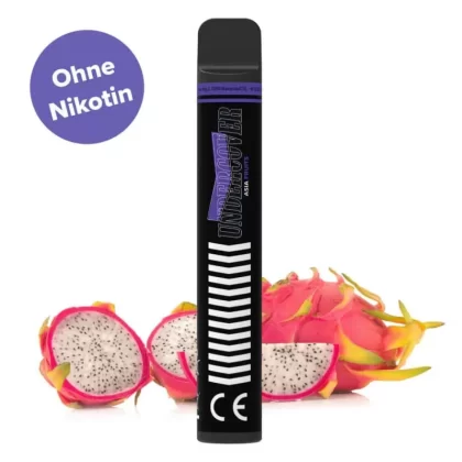 Undercover Vapes by Samra Nikotinfrei – Asia Fruits - Undercover Vape / Passionsfrucht / Propylenglykol / pflanzliches Glycerin / Nikotin / 20mg/ml / 400 mAh / ca. 600