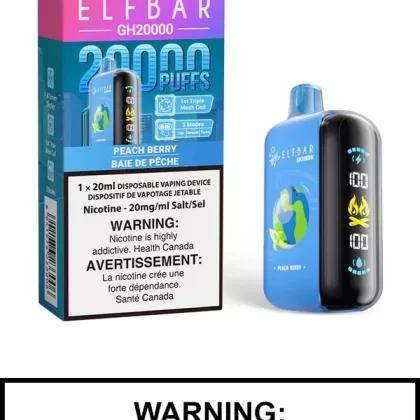 Peach Berry Elf Bar GH20000 Disposable Vape
