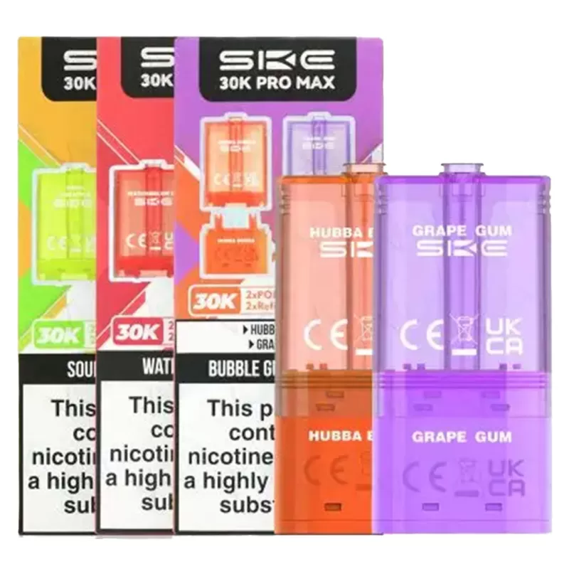 SKE Pro Max 30K Prefilled PODS - Cherry Ice