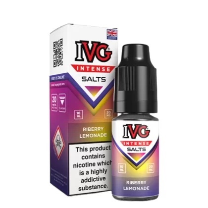 Riberry Lemonade Nic Salts E-Liquid Intense Salts Series by IVG (10ml) - 20mg