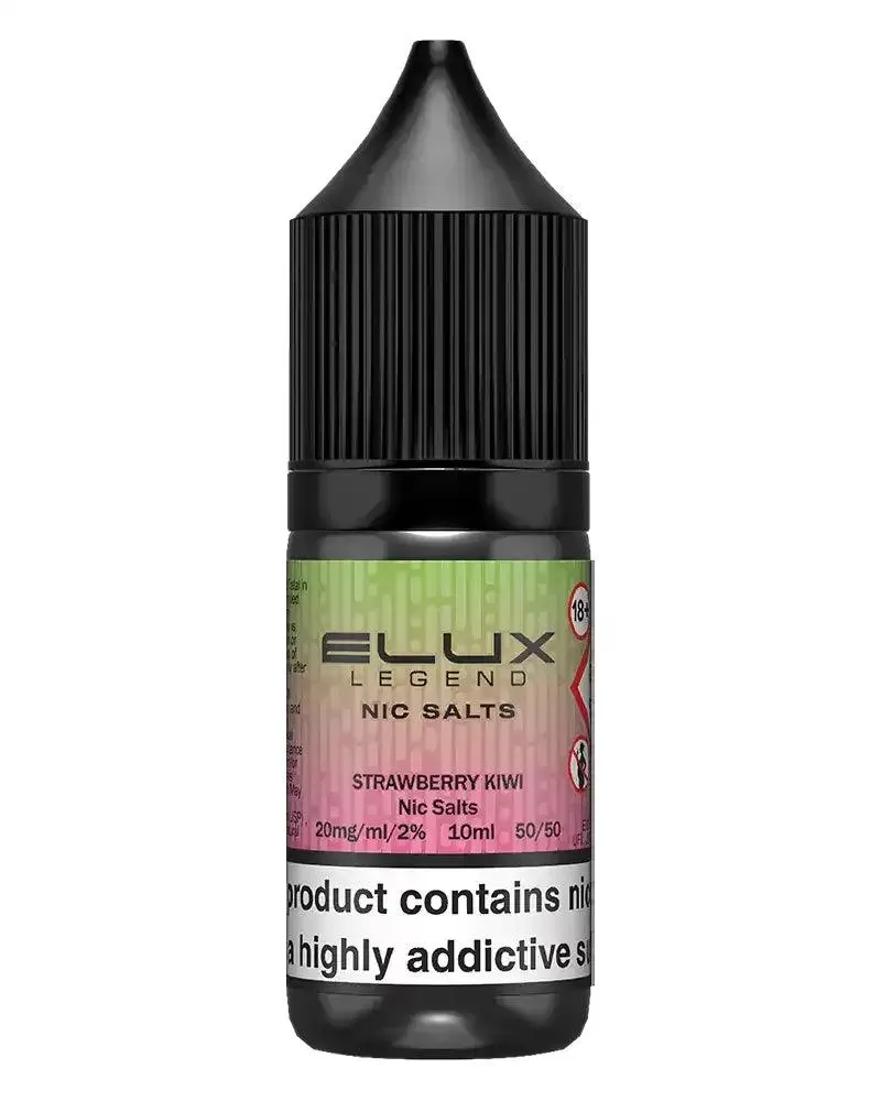 Elux Legend Strawberry Kiwi Nic Salt Vape Juice - 10mg