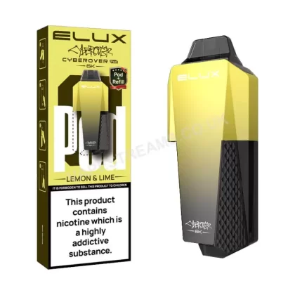 Elux Cyberover 6K Lemon & Lime Pods - Vapestreams Co
