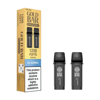 Gold Bar Reload Ice Berries Prefilled Pod - Vapestreams Co