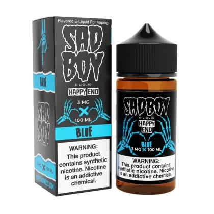 Sadboy Happy End Line Blue Cotton Candy eJuice - Vape Product; Vape Product, Vape Product