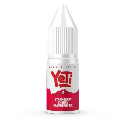 Strawberry Cherry Raspberry Ice by Yeti Summit 10ml Nic Salt - Nicotine Strength#5mg (Salt)>20mg (Salt)>10mg (Salt) (F55E39)