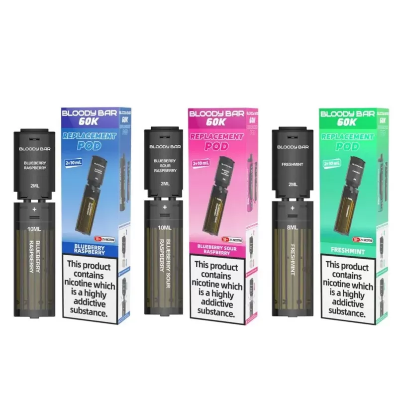 Bloody Bar 60K Prefilled PODS - Lemon Lime - Londonvapewholesale Co