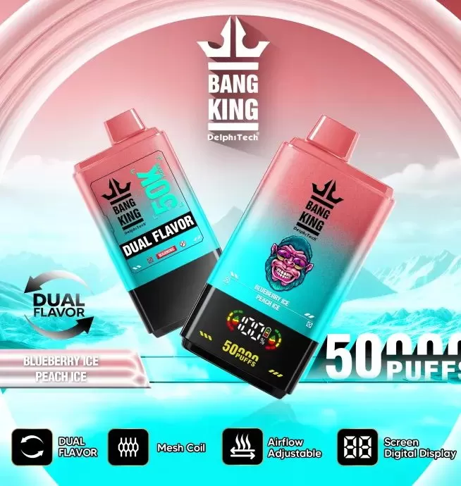 Bang King 50K Puffs | double option, long lasting bulk disposable vape - Image 2