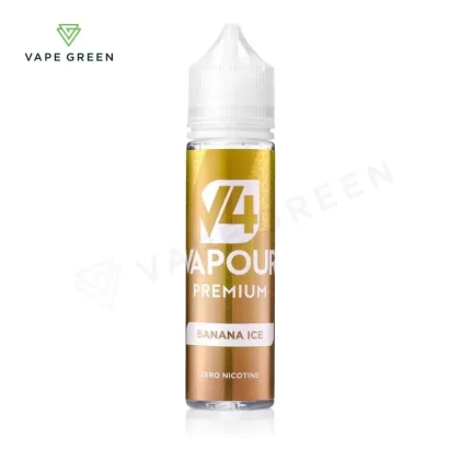 Banana Ice Shortfill E-Liquid by V4 Vapour 50ml