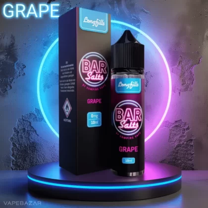 Bar Salts Longfills – Grape 10ml - Traube