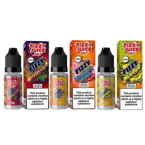 20 mg erfrischender kohlensäurehaltiger Saft, Nic-Salze – 10 ml (50 VG/50 PG)
