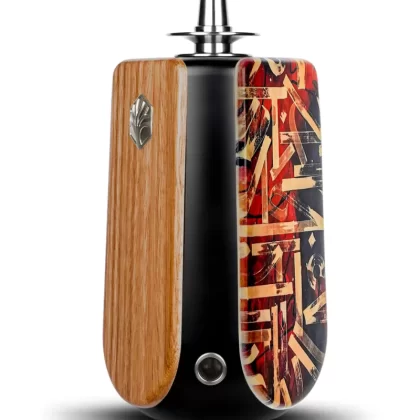 Prisma Black Zebrano Sun Canvas