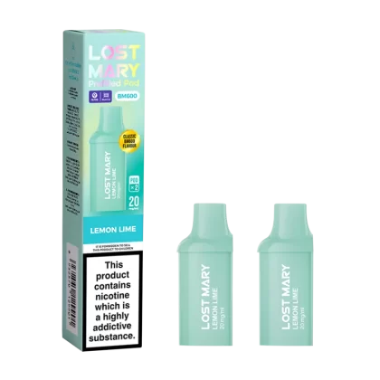 Lemon Lime Lost Mary BM600 Pods - Ecigwizard