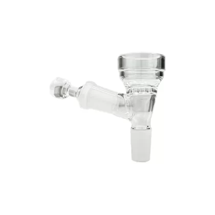 MiniNail Flower Wand Glass Bowl with Pass-Through Carb - Planetofthevapes