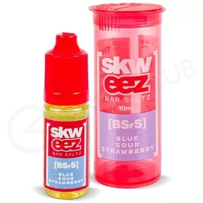 Blue Sour Strawberry Nic Salt E-Liquid by Skweez