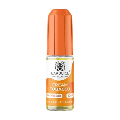 Cream Tobacco Nic Salt by Bar Juice 5000 - 20mg - Vape Product