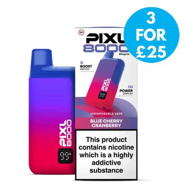 20mg (2%) PIXL 8000 (8K Puffs) Vape Kit - Vape Co
